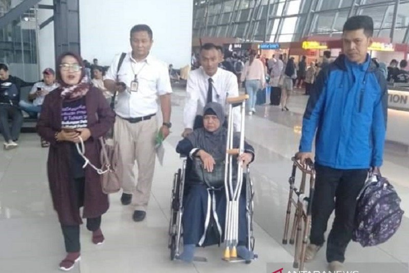 TKW korban kecelakaan kerja di Arab Saudi akhirnya tiba di Sukabumi
