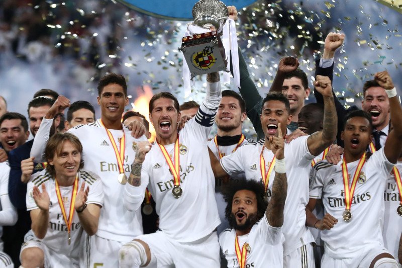 Real Madrid juara Piala Super Spanyol