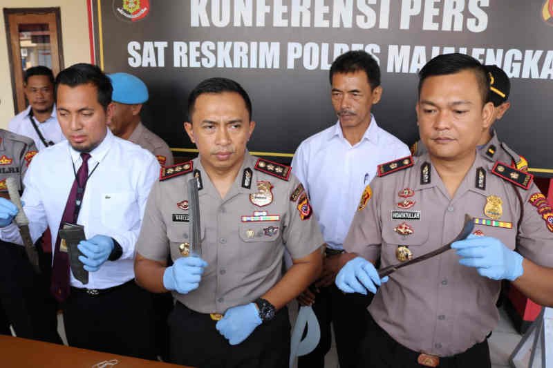 Polres Majalengka bekuk tiga anggota geng motor
