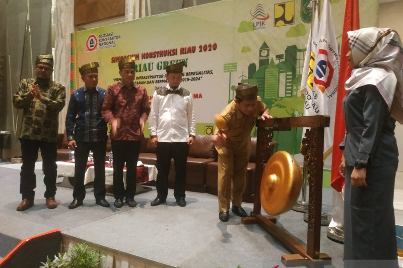 Asosiasi kontraktor usung konsep Riau Green bangun Bumi Lancang Kuning