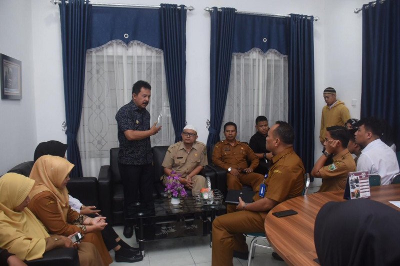 Wawako Padang Panjang kembali lakukan sidak dan ingatkan ASN tingkatkan kerjasama