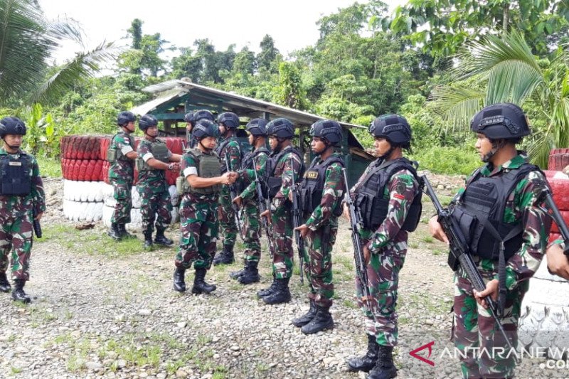Danrem Merauke tinjau Pos Satgas area Freeport