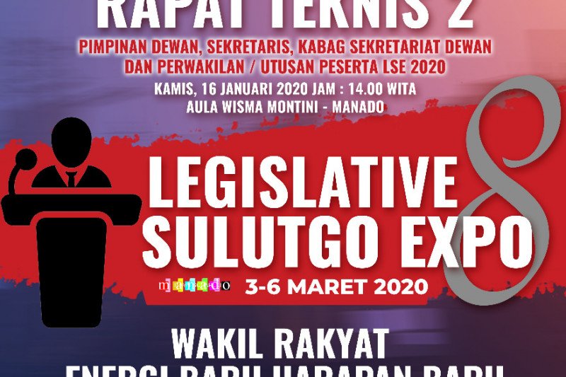 Legislative Sulutgo Expo Tahun 2020- Rapat Teknis