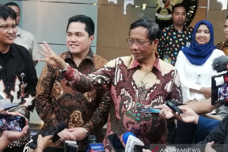 Menteri BUMN menemui Menko Polhukam bahas Asabri
