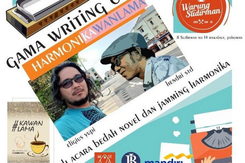 Diskusi literasi Gama Writing Club dapat dukungan BI dan Bank Mandiri