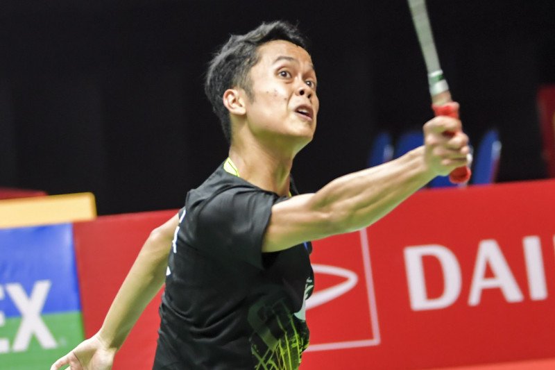 Anthony Ginting lalui partai pertama BATC 2020 secara mudah