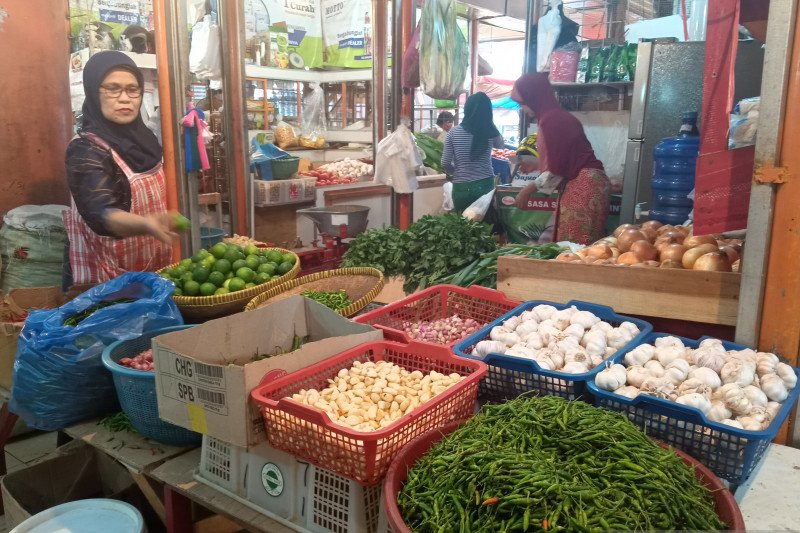 Harga bawang merah capai Rp38.000 per kilogram di pasar Raya Padang