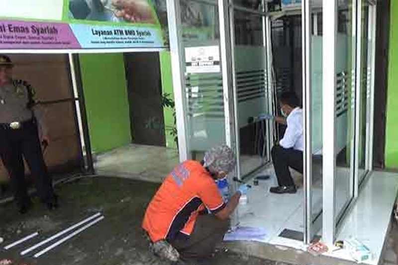 Polisi buru pelaku pembobolan mesin ATM d Madiun