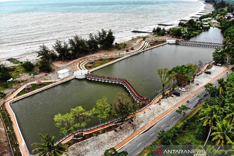 Waterfront city Pariaman telah habiskan anggaran Rp15 miliar, seperti ini penampilannya