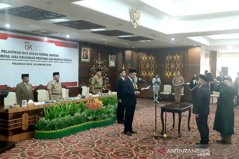 OJK ingatkan Pemprov Kalteng keberadaan entitas jasa keuangan dan investasi ilegal