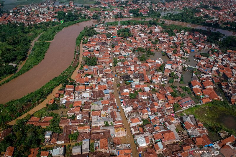 Sebanyak 40.844 jiwa terdampak banjir di Kabupaten Bandung