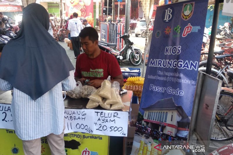 TPID Surakarta jual ratusan kilogram komoditas pokok