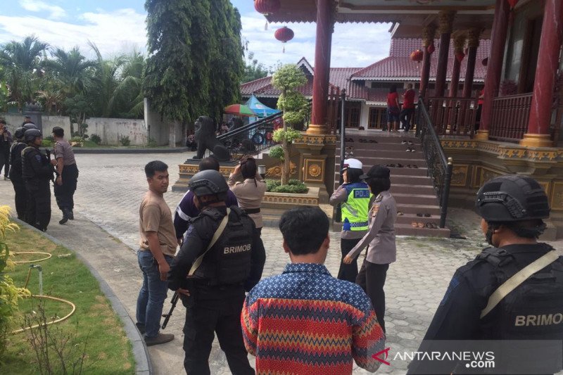 Polres Palu turunkan puluhan personel amankan perayaan Imlek