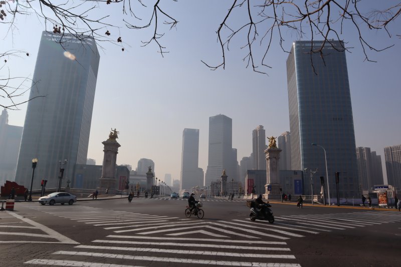 Kota Tianjin juga diblokade karena wabah virus corona
