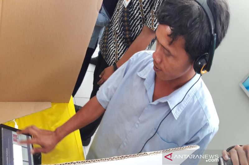 "E-voting" mudahkan disabilitas netra menentukan pilihan