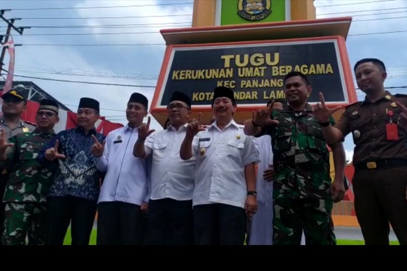 Wali Kota resmikan tugu Kerukunan Lintas Agama