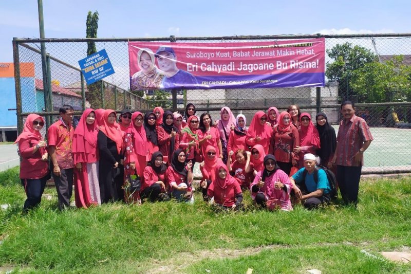 Enam kampung di Surabaya deklarasi dukungan Bacawali Eri Cahyadi