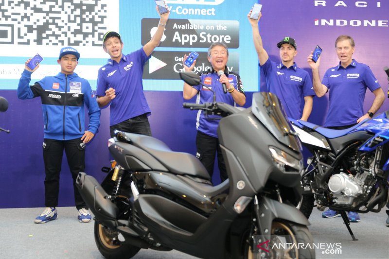 Bareng Rossi Vinales Yamaha Umumkan Harga All New Nmax Connected Abs Antara News Makassar