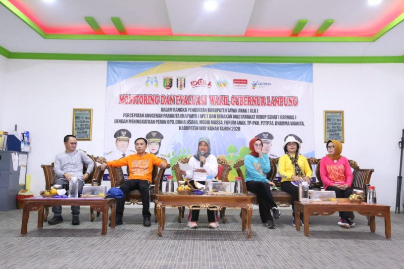 Wagub Lampung optimistis Waykanan raih kabupaten layak anak