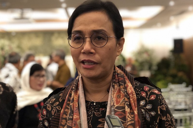 Sri Mulyani datangi rumah duka JB Sumarlin