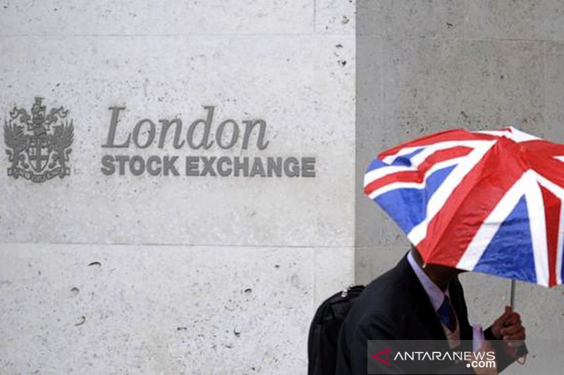 Saham Inggris ditutup terpuruk, indeks FTSE 100 anjlok 3,50 persen