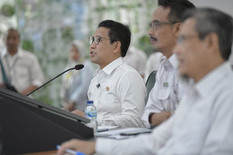 Mendes PDT pantau perdesaan Jambi lewat telekonferensi