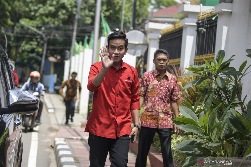 Gibran ikuti uji kelayakan dan kepatutan untuk Pilkada Solo