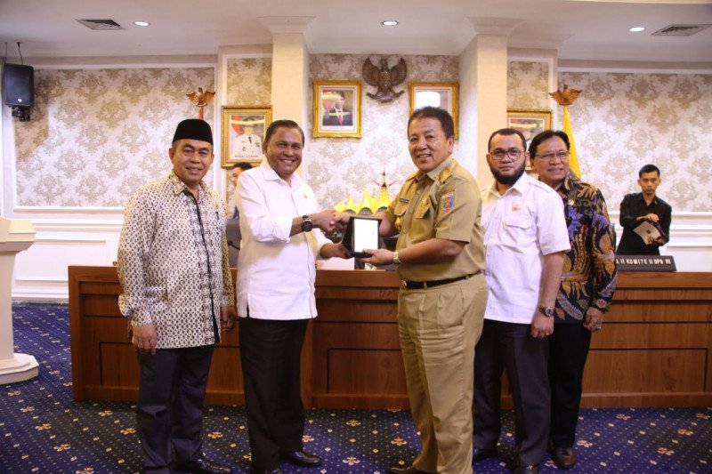 Gubernur Lampung dapat apresiasi dari DPD RI kembangkan komoditas pertanian