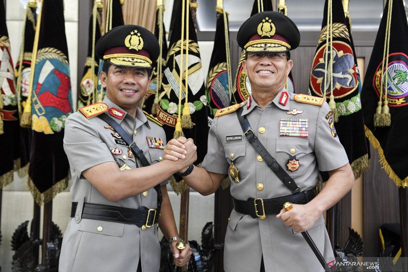 Sertijab Kapolda Kalbar dan Sulut