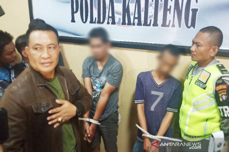 Dua pria ditangkap karena 382 gram sabu-sabu di Palangka Raya