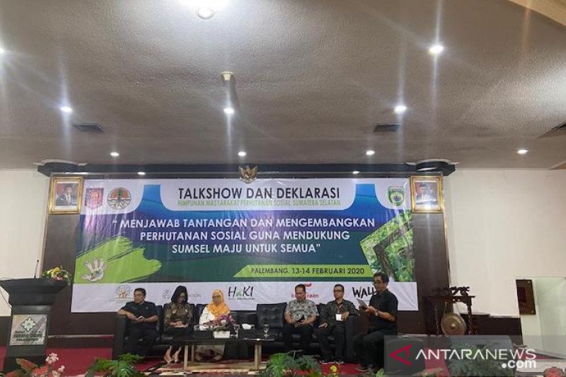 Perhutanan sosial di Sumatera Selatan dimanfaatkan 15.834 KK
