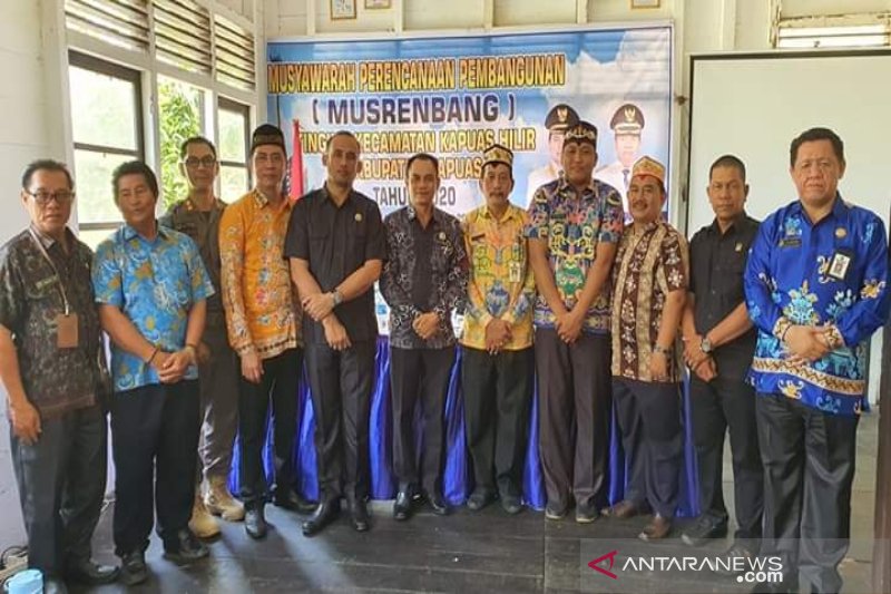 Bidang infrastruktur mendominasi usulan masyarakat Kapuas Hilir