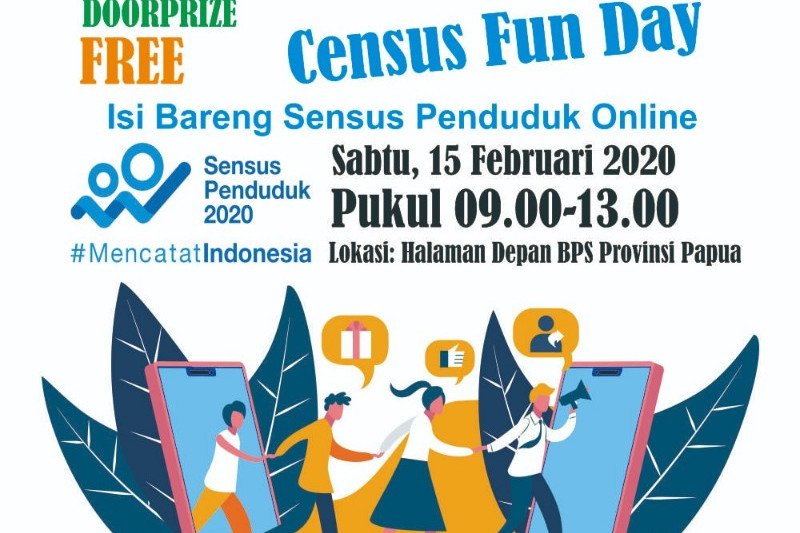 BPS Papua ingatkan sensus penduduk daring serentak dimulai 15 Februari