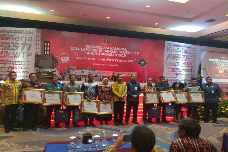 Kemenkumham Sultra raih juara rekonsiliasi nasional laporan keuangan