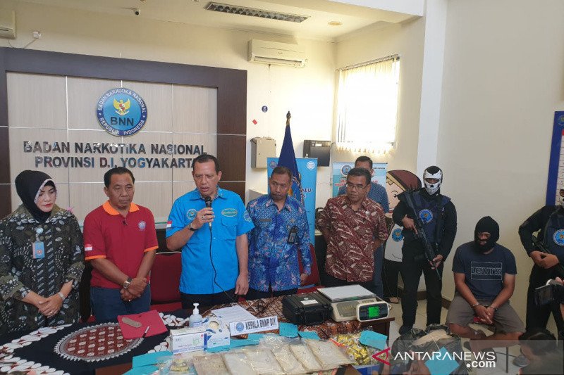 BNNP DIY gagalkan penyelundupan 1 kilogram sabu di Sleman