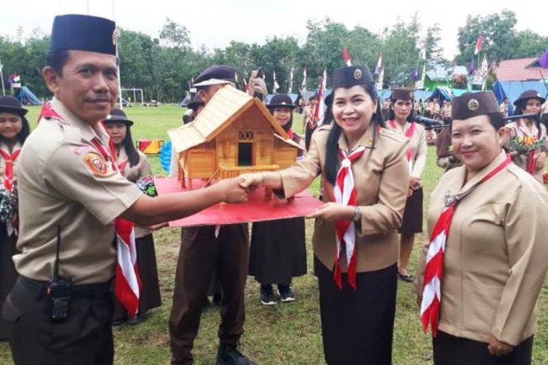 Ketua Kwarcab Gumas sebut Pramuka wadah bentuk perilaku positif