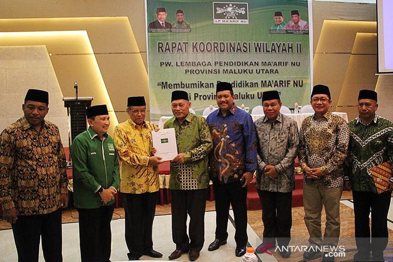 Ketua Umum PBNU harapkan pendidikan Ma'arif membumi di Maluku Utara