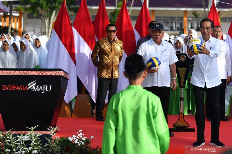 Presiden Joko Widodo resmikan MTsN 3 Pekanbaru