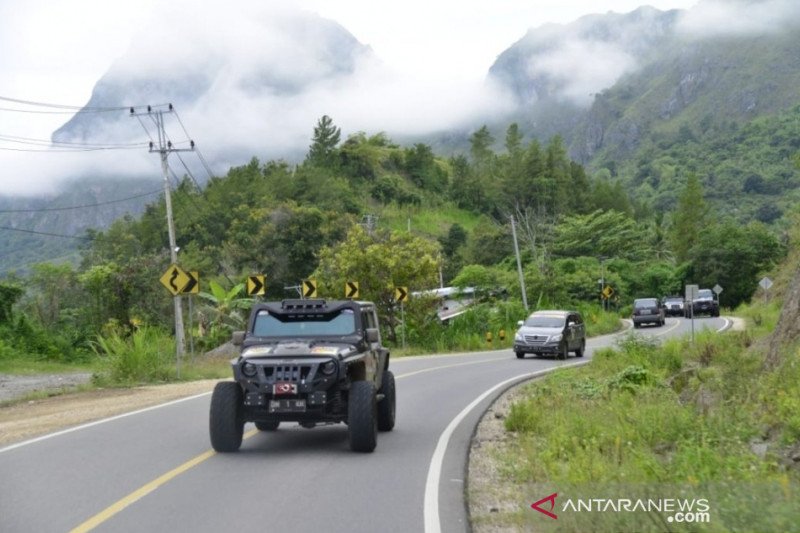 Etape pertama, rombongan Jelajah Wisata Sulawesi keliling Sulsel