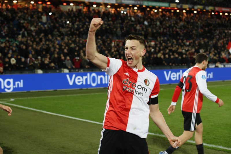 Robert Bozenik merestorasi kemenangan Feyenoord atas Fortuna Sittard