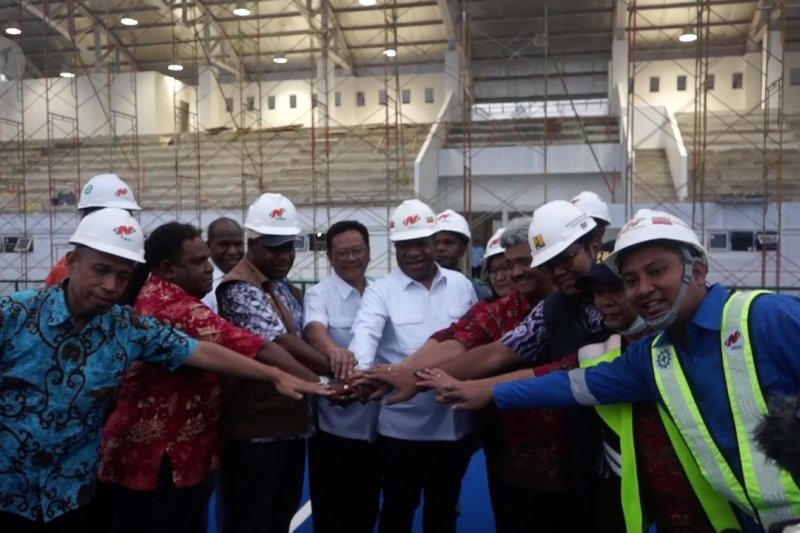 Wamen PUPR: Pembangunan venue akuatik capai 80 persen
