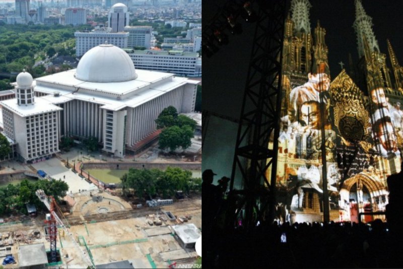 Akan ada terowongan silaturahmi bawah tanah antara Istiqlal-Katedral
