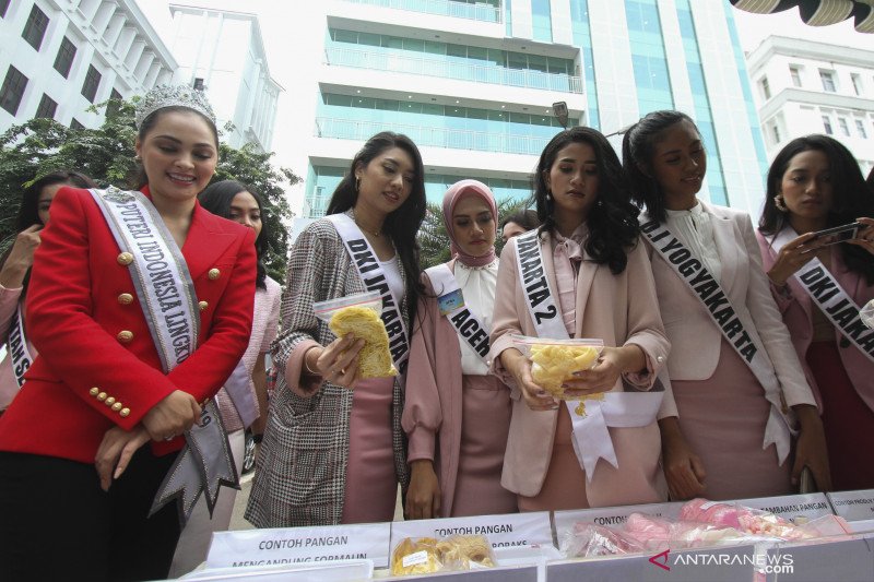 Finalis Puteri Indonesia 2020 dikukuhkan sebagai Duta Kosmetik Aman