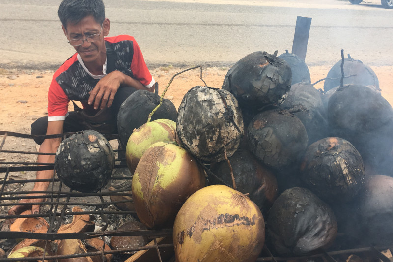 Kelapa bakar