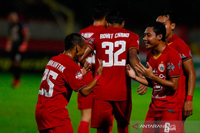 Gelandang Persija Evan Dimas terus persiapkan fisik untuk tampil Liga 1