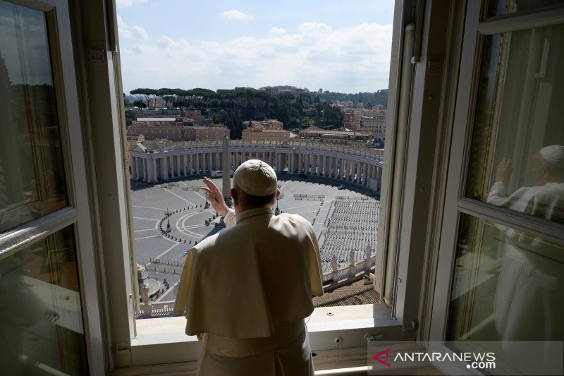 Paus Fransiskus pekan ini serukan doa dunia untuk hentikan Virus Corona