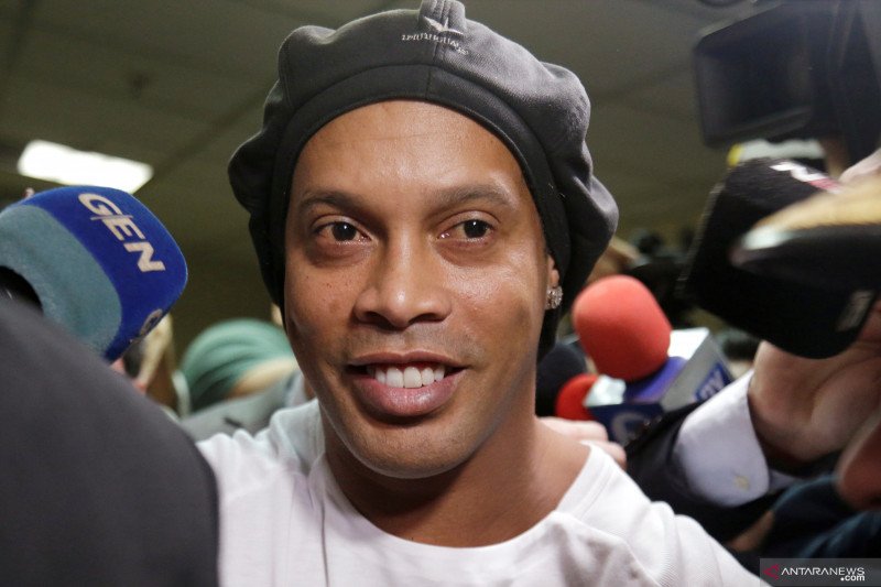 Fernando ungkap kondisi Ronaldinho di penjara Paraguay