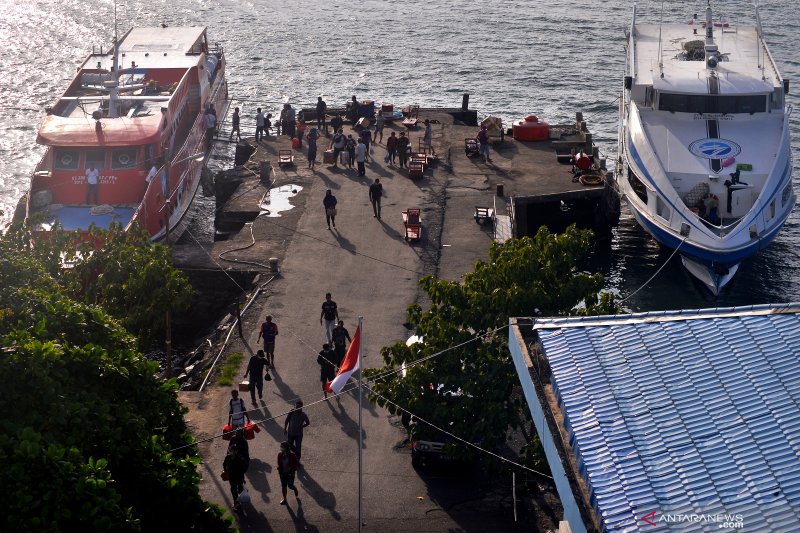 PENURUNAN JUMLAH PENUMPANG ANTAR PULAU