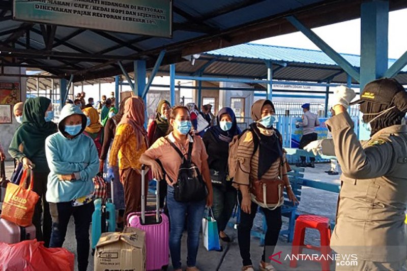 Jumlah ODP di Riau tembus 10.000 seiring pulangnya TKI dari ...