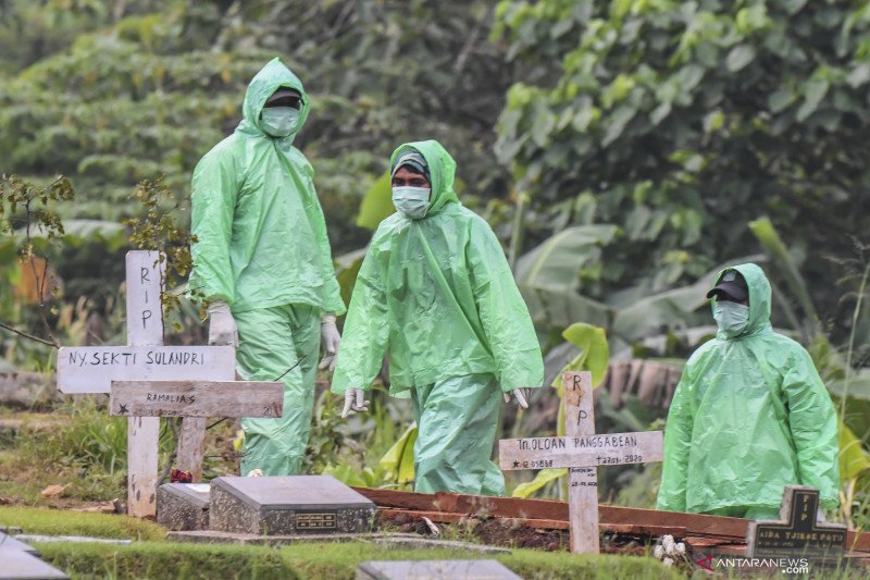 283 jenazah dimakamkan dengan protokol COVID-19, Anies: Ini menggambarkan bahwa situasi di Jakarta sangat mengkhawatirkan